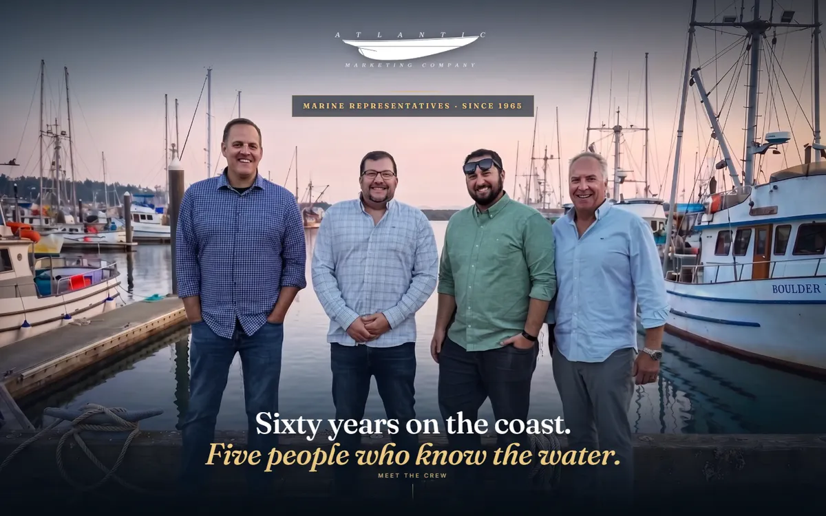 Atlantic Marketing homepage